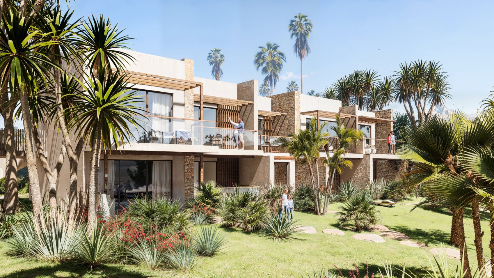 Tarafo Bay Golf Residence Apartments illustration, Boa Vista, Cape Verde