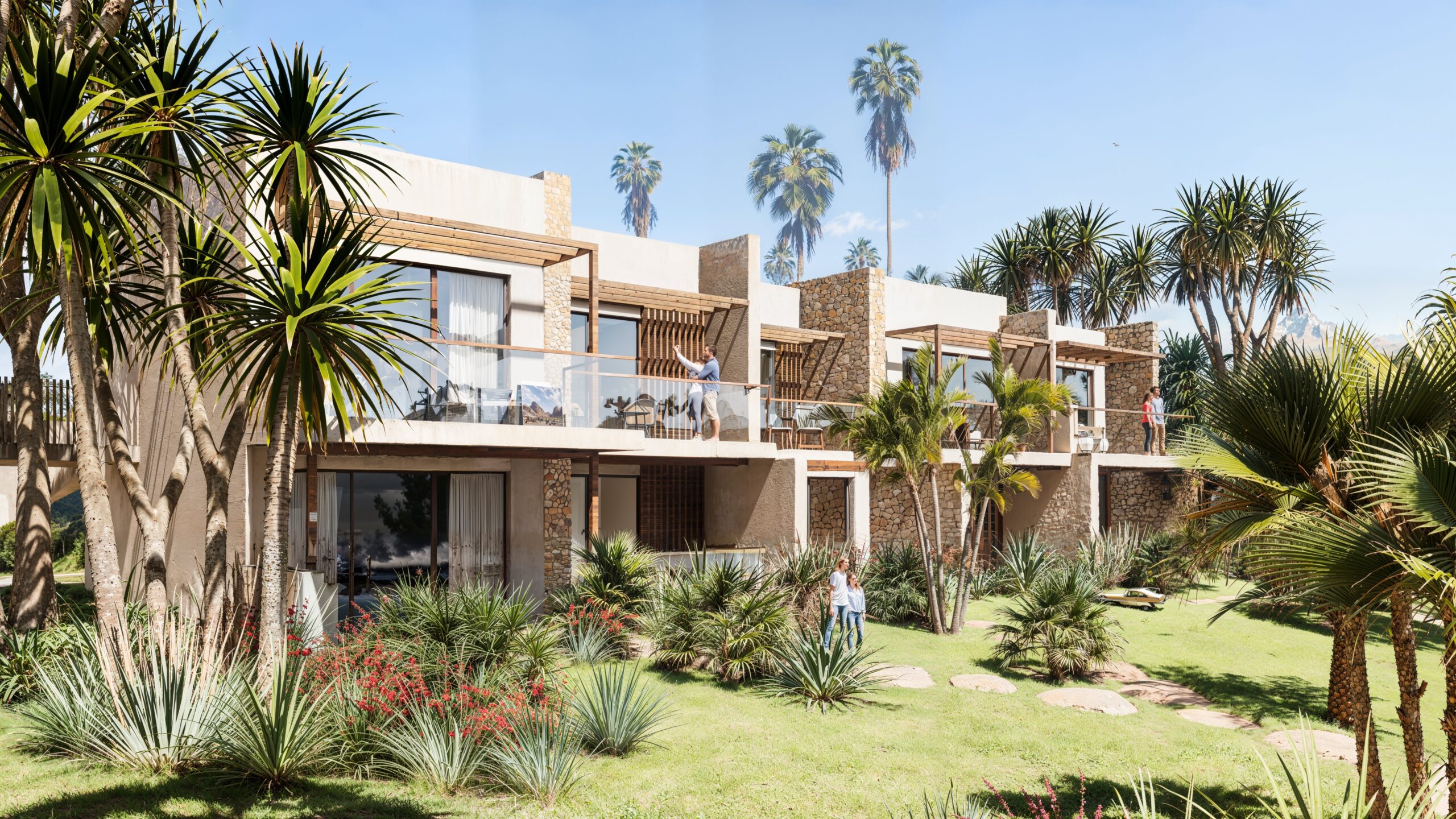 Tarafo Bay Golf Residence Apartments illustration, Boa Vista, Cape Verde