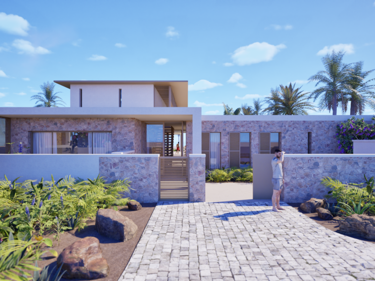 three bedroom beachfront villa in tarafo Bay, Boa Vista, Cape Verde