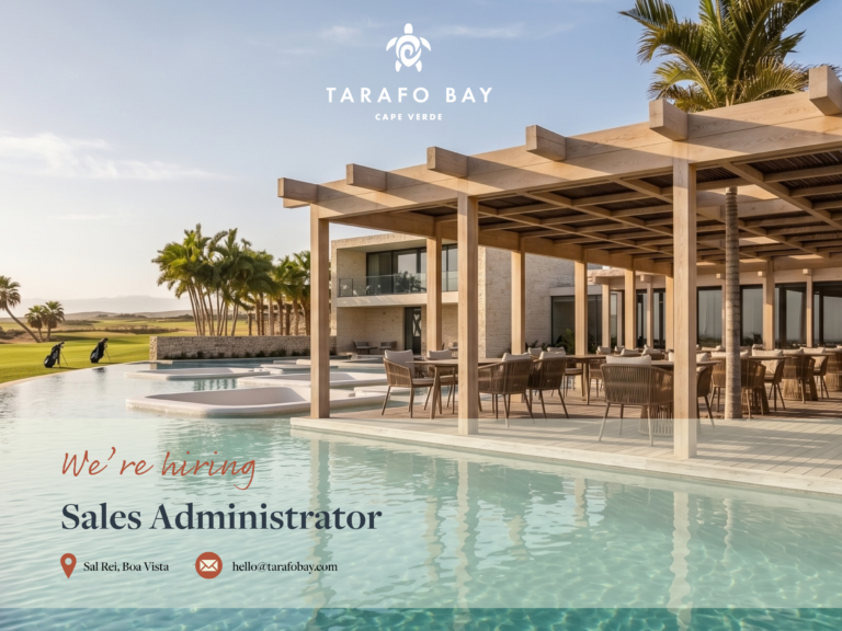 Sales Administrator for Tarafo Bay, vacancy in Sal Rei, Boa Vista